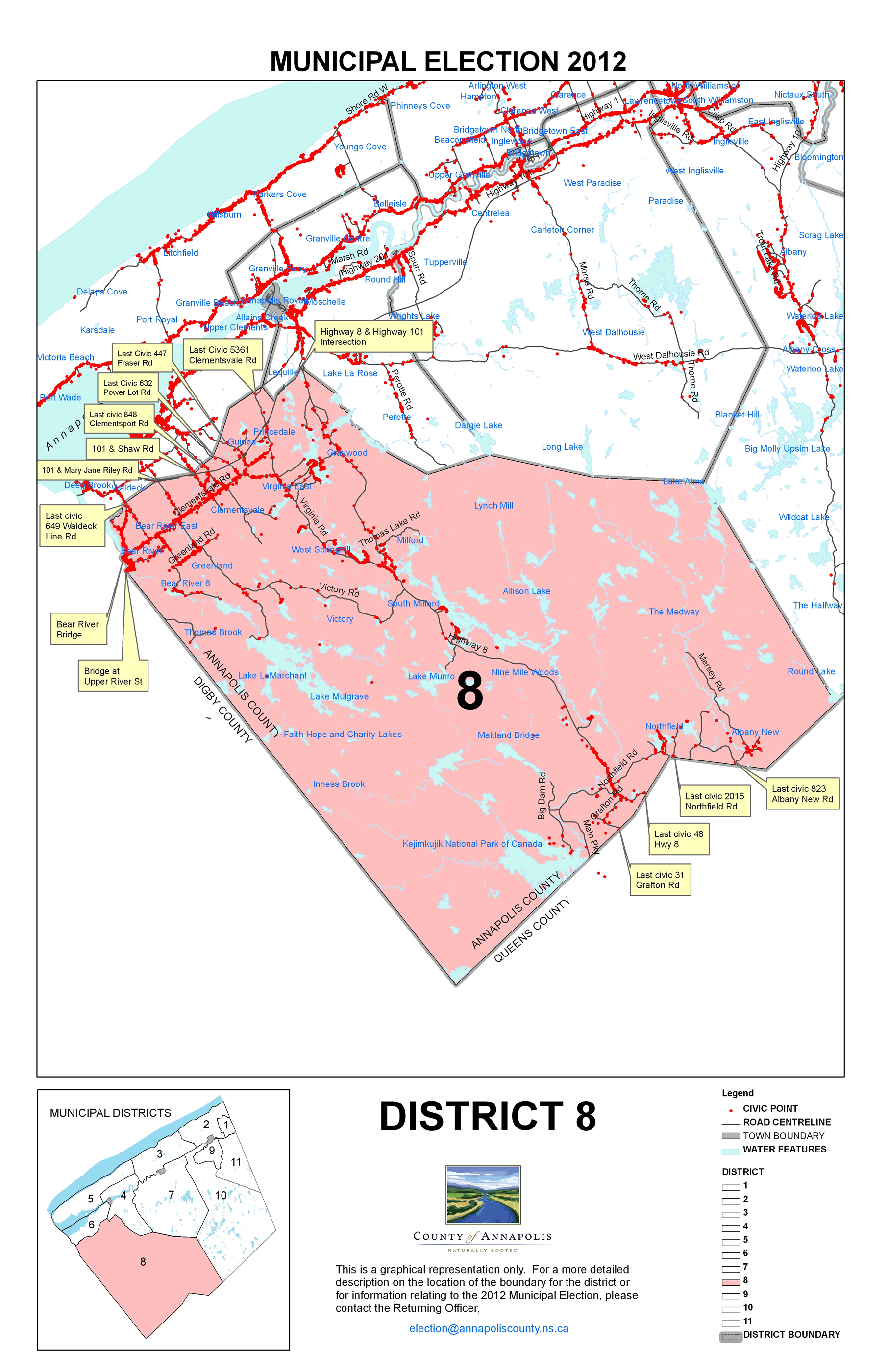 Municipality of the County of Annapolis Municipal District 8
